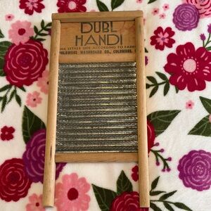Vintage Columbus Dubl Handi Washboard. 🧺